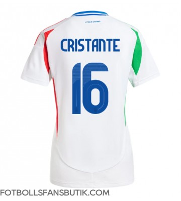 Italien Bryan Cristante #16 Replika Bortatröja Damer EM 2024 Kortärmad